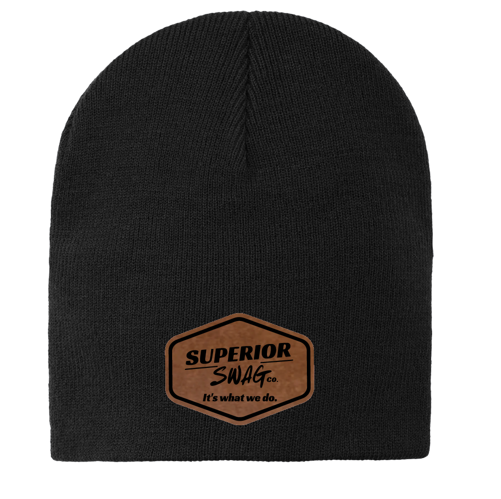 Bundle Deal: 5 Custom Patch Uncuffed Beanies