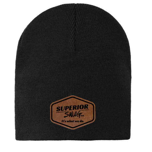 Bundle Deal: 5 Custom Patch Uncuffed Beanies